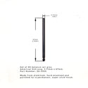 Balance Rail Pin Set - Wessell, Nickel & Gross