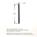 Balance Rail Pin Set - Wessell, Nickel & Gross