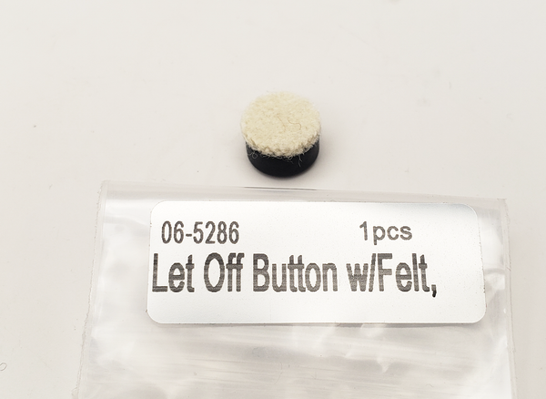Let-Off Button w/Felt - Wessell, Nickel & Gross